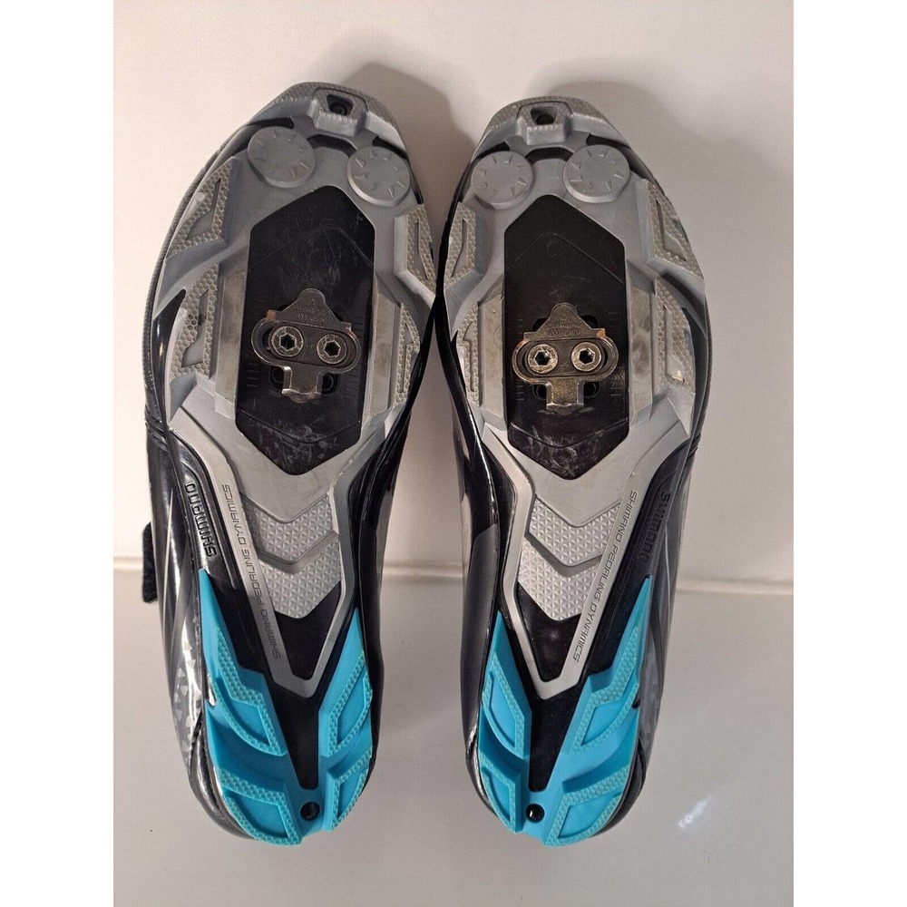 Shimano Dynalast Pedaling Cycling Shoes Women's Black Size 8.5 SH-WM53L - Picture 8 of 11
